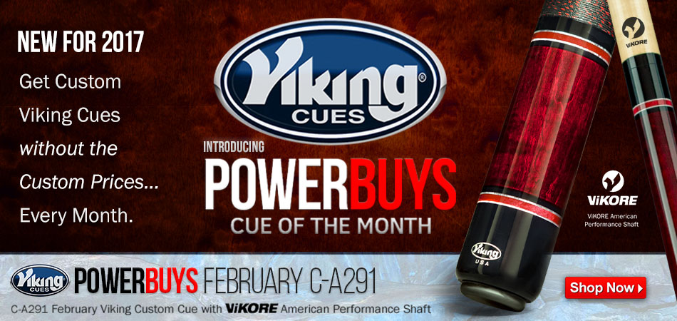 PowerBuys Cue of the Month Giveaway